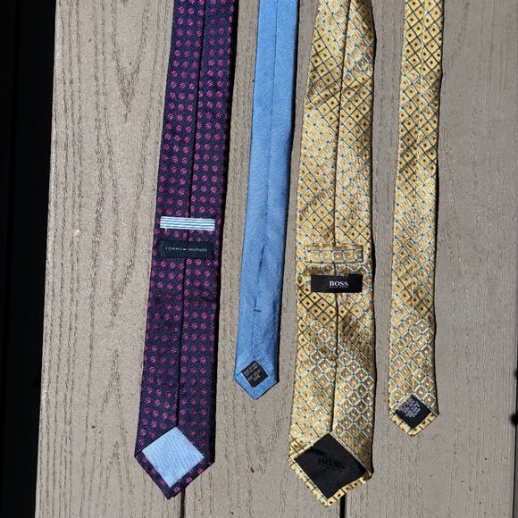 Lot of 8 Ties - brands incl. Alfred Sung, Ted Baker, Paul Smith - Picture 8 of 8